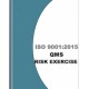 ISO 9001:2015 Risk Management Exercise